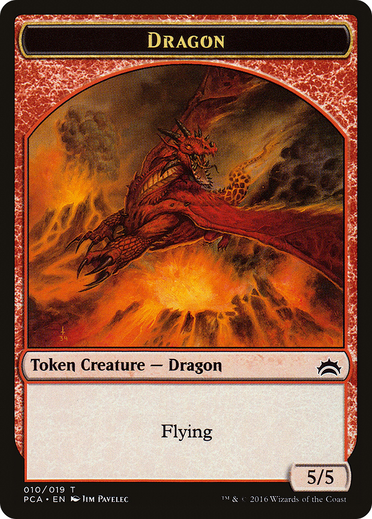 Dragon (PCA-010) - Planechase Anthology Tokens
