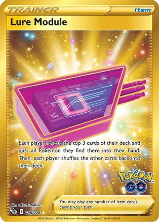 Lure Module (Secret) 088/078 - Pokemon GO Holofoil