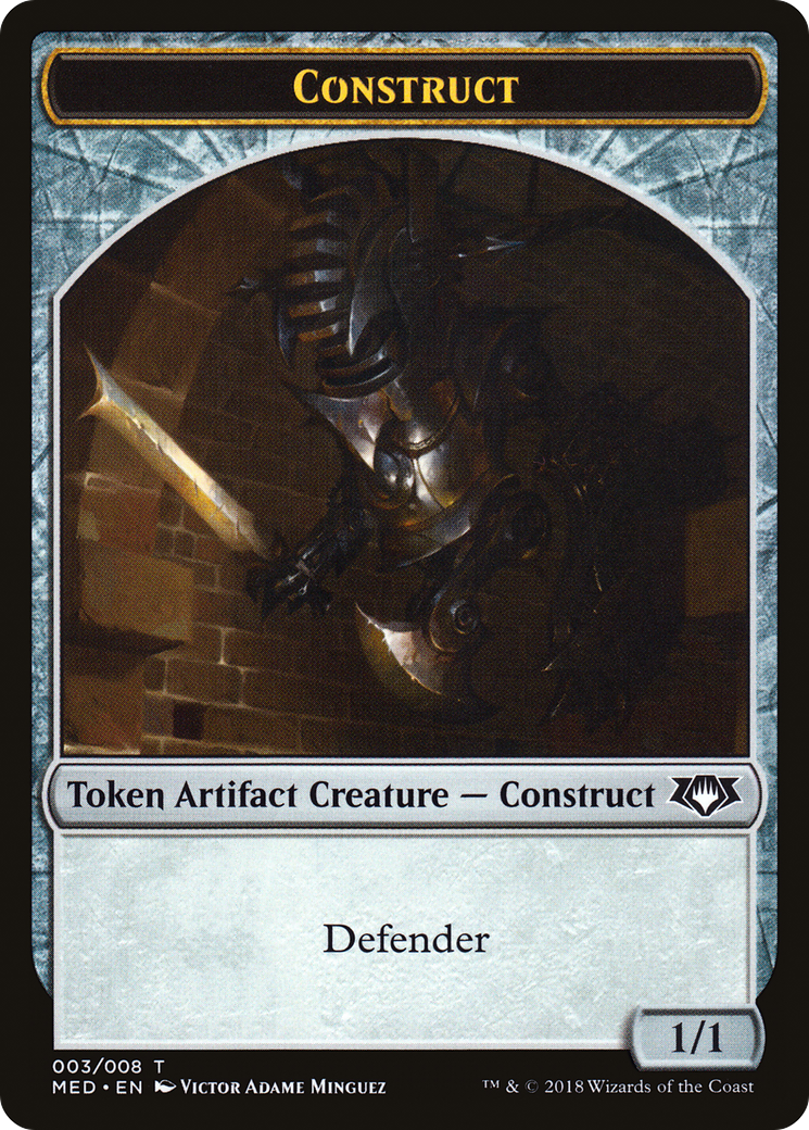 Construct (MED-0G3) - Mythic Edition Tokens