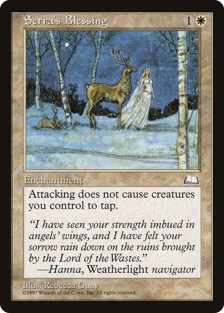Serra's Blessing (WTH-025) - Weatherlight