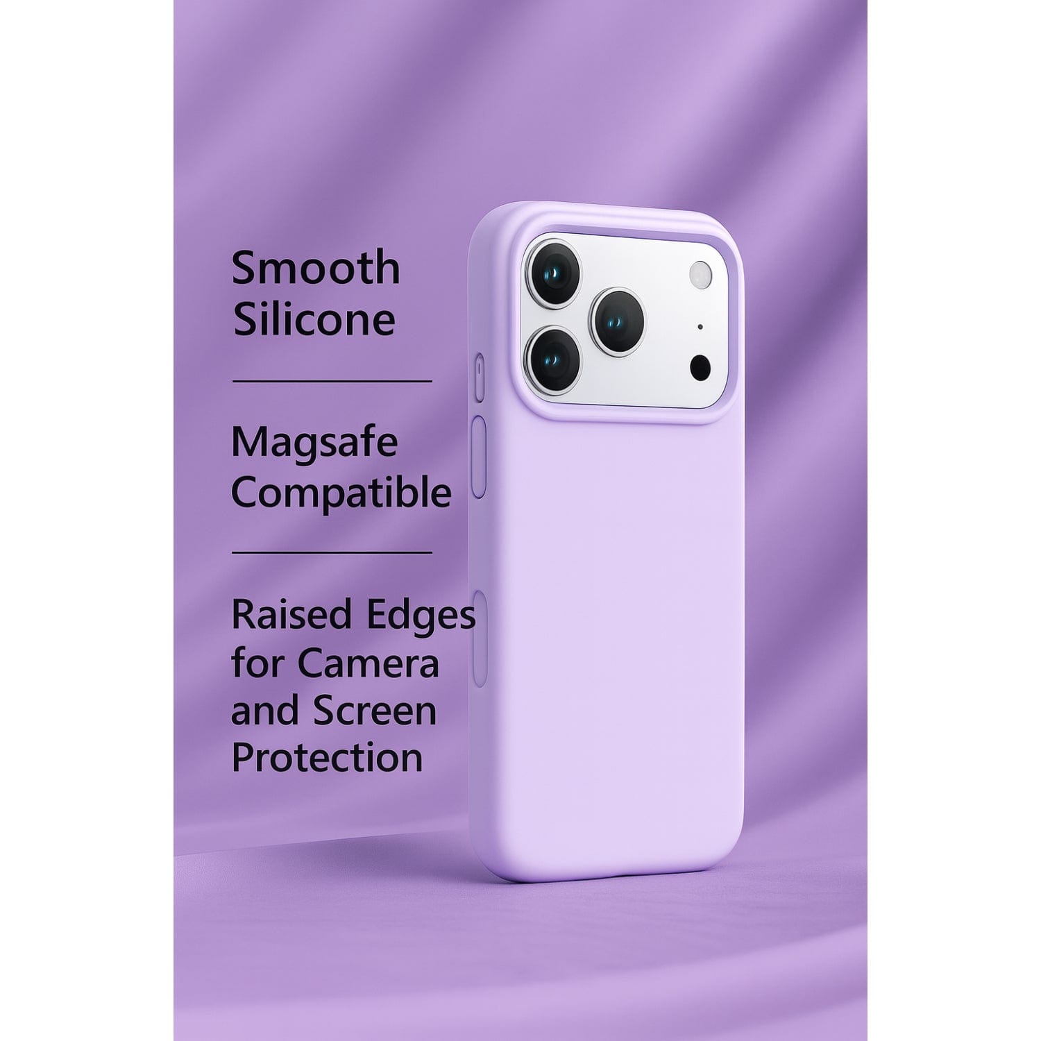 iPhone 17 Pro Case - Silicone MagSafe Anti-Slip | Venture Series