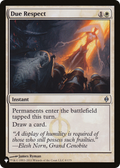 Due Respect (LIST-NPH-8) - The List