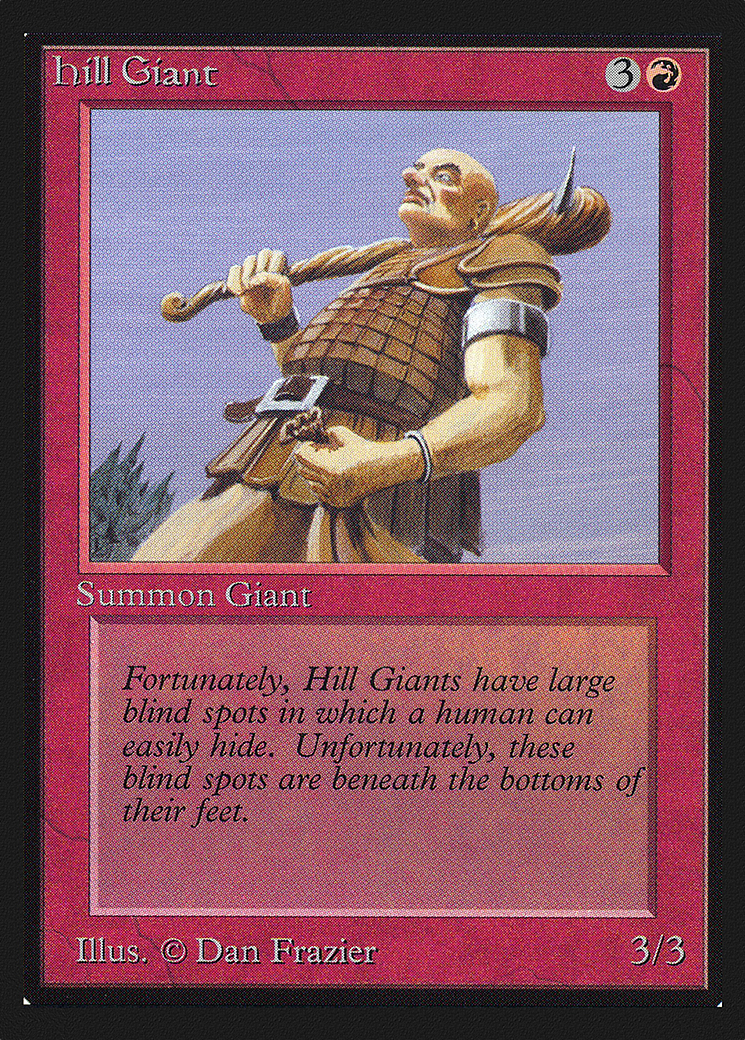 Hill Giant (IED-) - Intl. Collectors' Edition