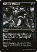 Scattered Thoughts (DBL-341) - Innistrad: Double Feature Foil