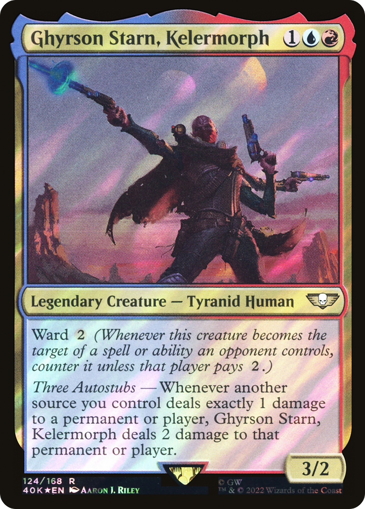 Ghyrson Starn, Kelermorph (40K-124★) - Warhammer 40,000 Commander Foil