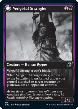 Vengeful Strangler // Strangling Grasp (DBL-126) - Innistrad: Double Feature: (Double Faced Transform) Foil