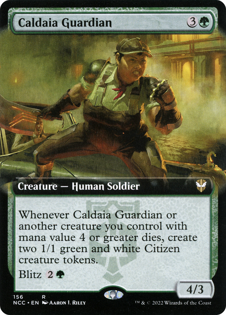 Caldaia Guardian (NCC-156) - New Capenna Commander: (Extended Art)