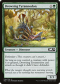 Drowsing Tyrannodon (M21-178) - Core Set 2021 Foil