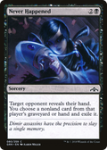 Never Happened (GRN-080) - Guilds of Ravnica Foil