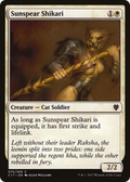 Sunspear Shikari (C17-075) - Commander 2017