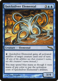 Quicksilver Elemental (MRD-047) - Mirrodin Foil
