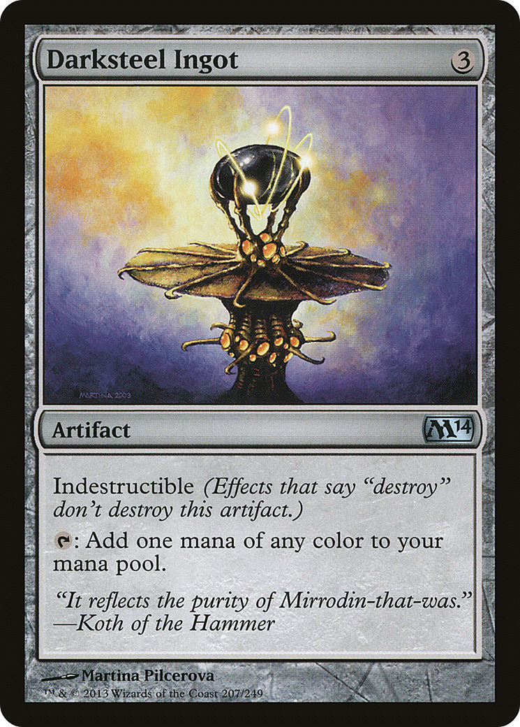 Darksteel Ingot (M14-207) - Magic 2014