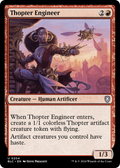 Thopter Engineer (BLC-204) - Bloomburrow Commander