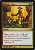 Colossal Might (ARB-051) - Alara Reborn Foil