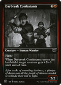Daybreak Combatants (DBL-420) - Innistrad: Double Feature Foil