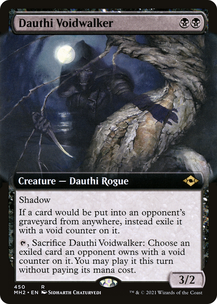 Dauthi Voidwalker (MH2-450) - Modern Horizons 2: (Extended Art)