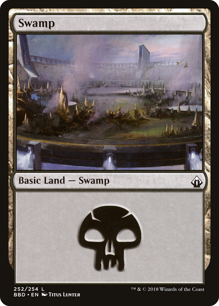Swamp (BBD-252) - Battlebond Foil