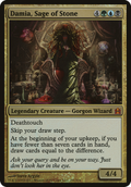 Damia, Sage of Stone (OVER-191) - Commander 2011 Oversized Foil