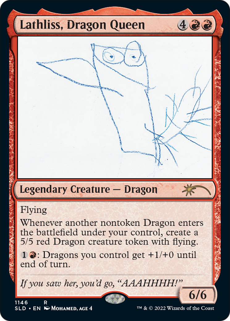 Lathliss, Dragon Queen (SLD-1146) - Secret Lair Drop