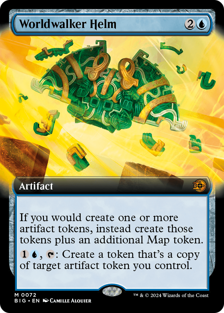 Worldwalker Helm (BIG-072) - The Big Score: (Extended Art) Foil