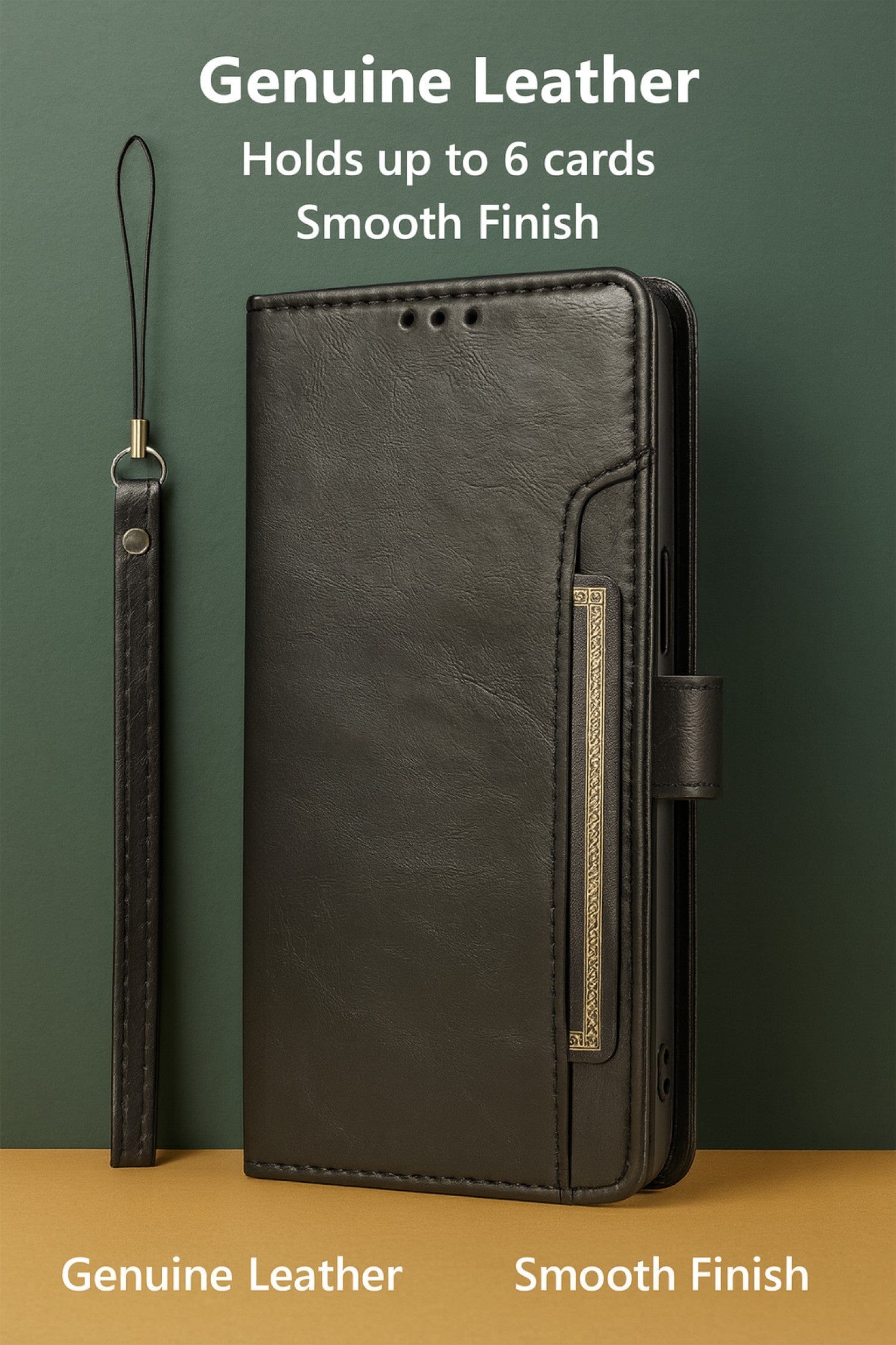 iPhone Air Case - Leather Folio Wallet | Indy Series