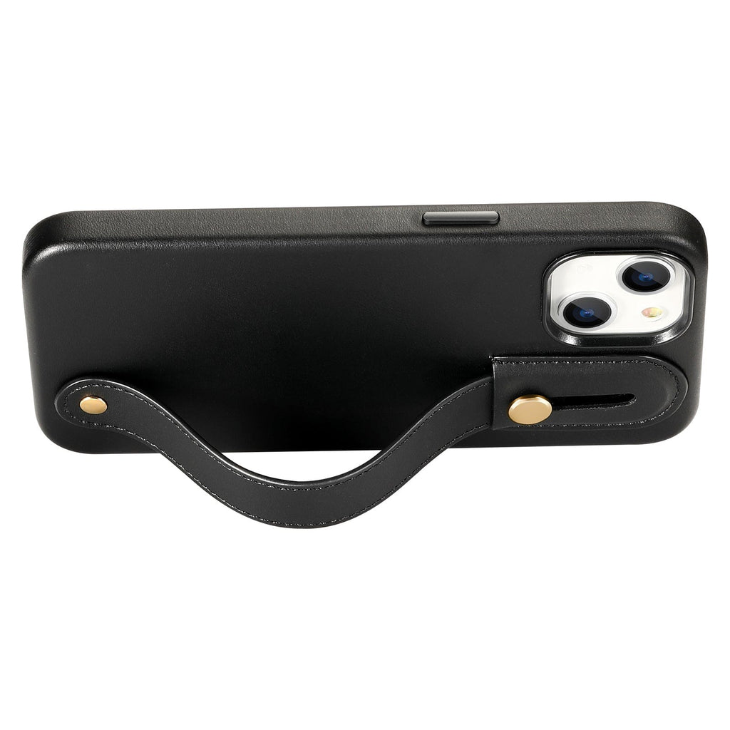 Indy Series Leather FingerGrip Case - iPhone 14 Plus