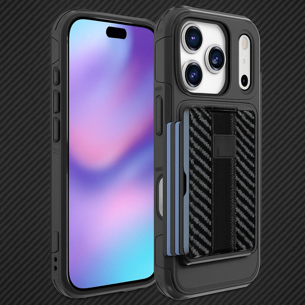 iPhone 17 Pro Case - MagSafe Detachable Wallet | Raider Series