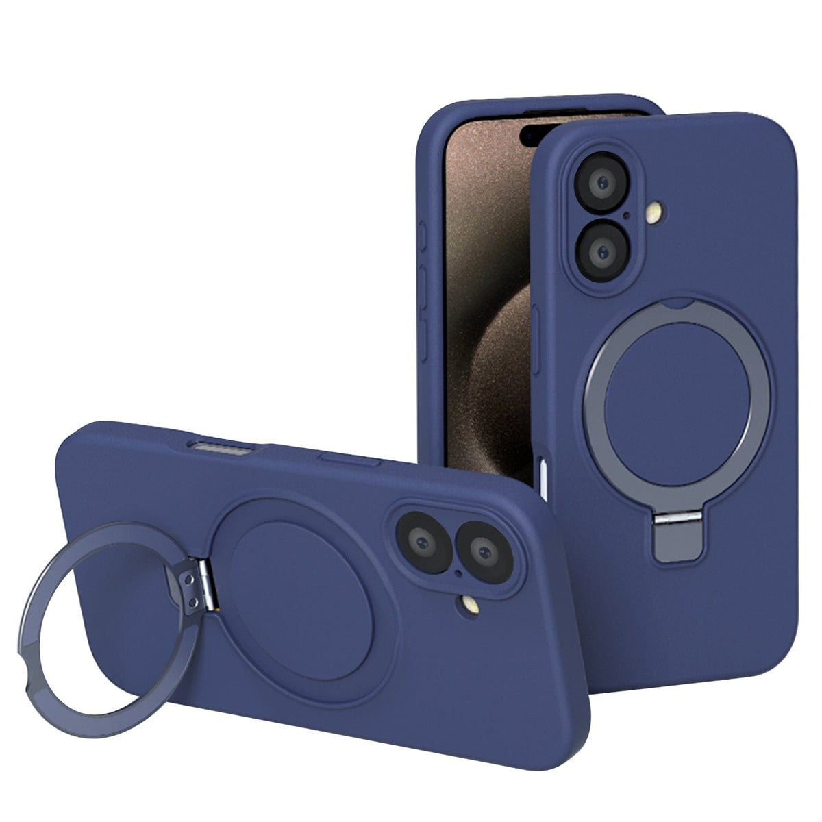 iPhone 16 Plus Slim Kickstand Case - Rugged Protection, MagSafe | Venture Series