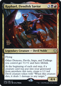 Raphael, Fiendish Savior (PRE-292S) - Battle for Baldur's Gate Promos Foil