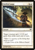 Skillful Lunge (DKA-022) - Dark Ascension Foil