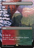 Karplusan Forest (DMU-379) - Dominaria United (Borderless) Foil