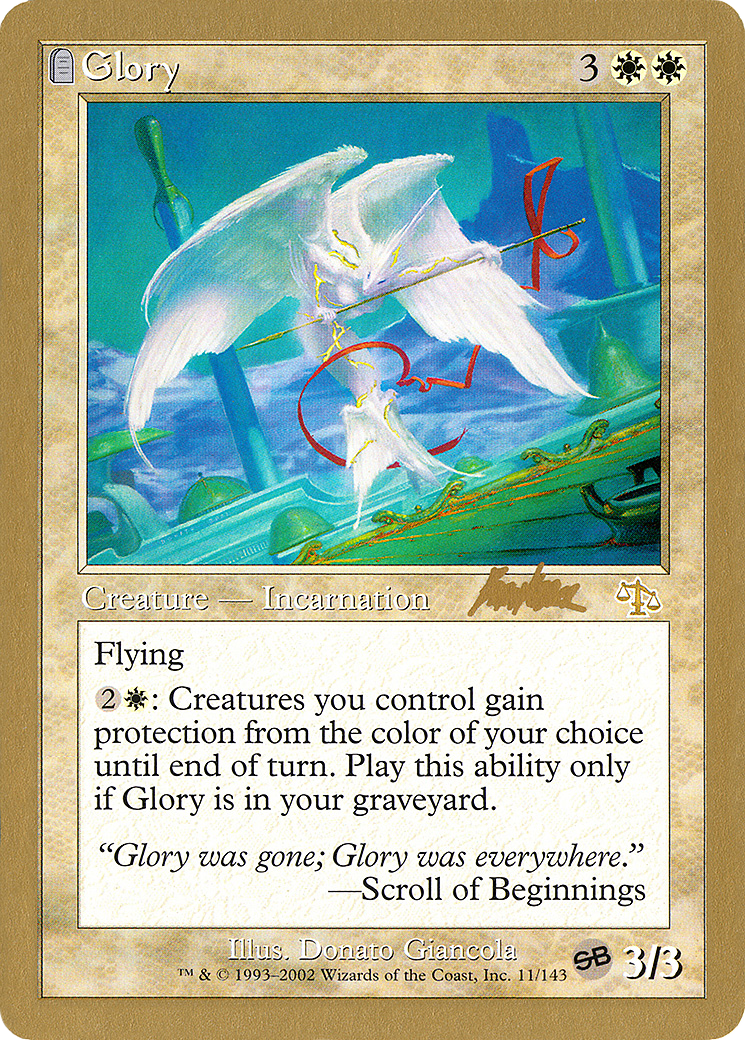 Glory (WCD-BK11SB) - World Championship Decks 2002