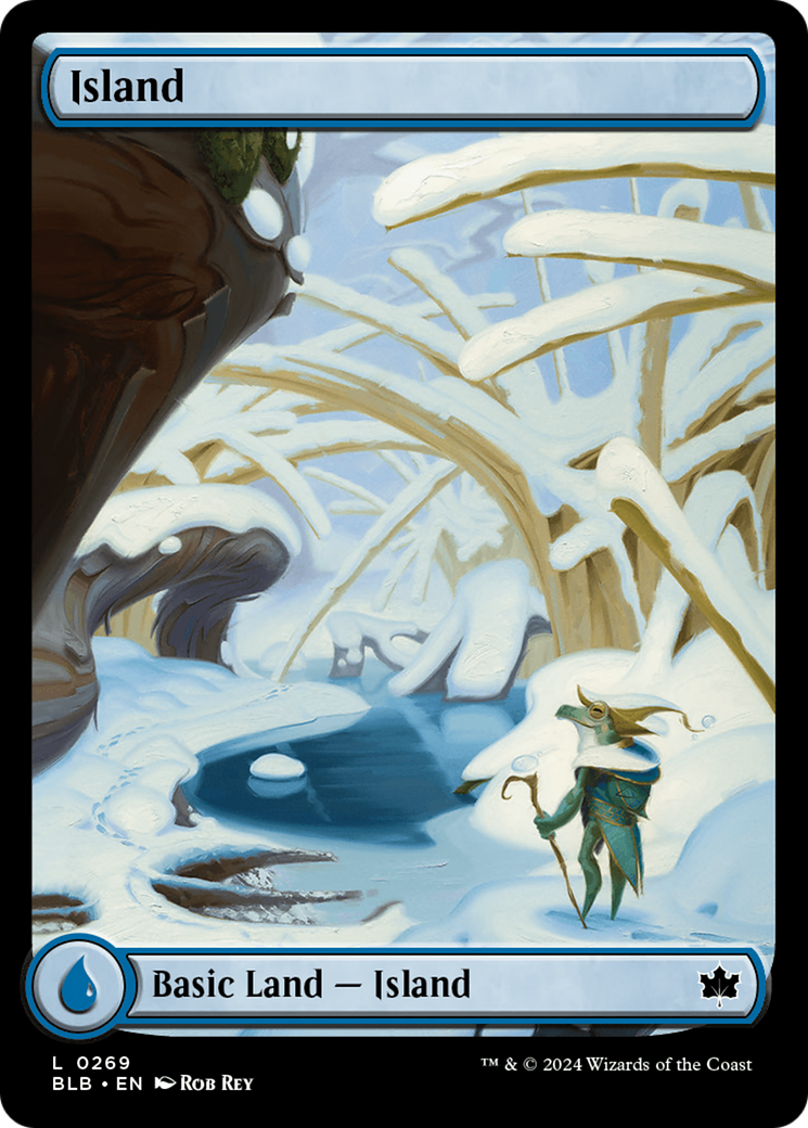 Island (BLB-269) - Bloomburrow Foil