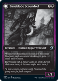 Baneblade Scoundrel // Baneclaw Marauder (DBL-085) - Innistrad: Double Feature: (Double Faced Transform) Foil