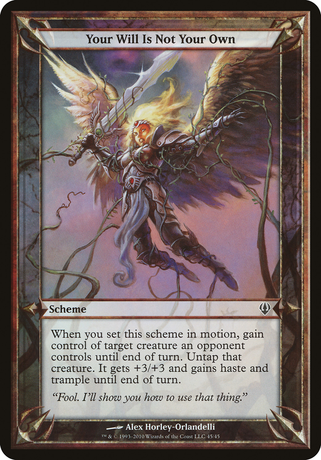 Your Will Is Not Your Own (OVER-45★) - Archenemy Schemes