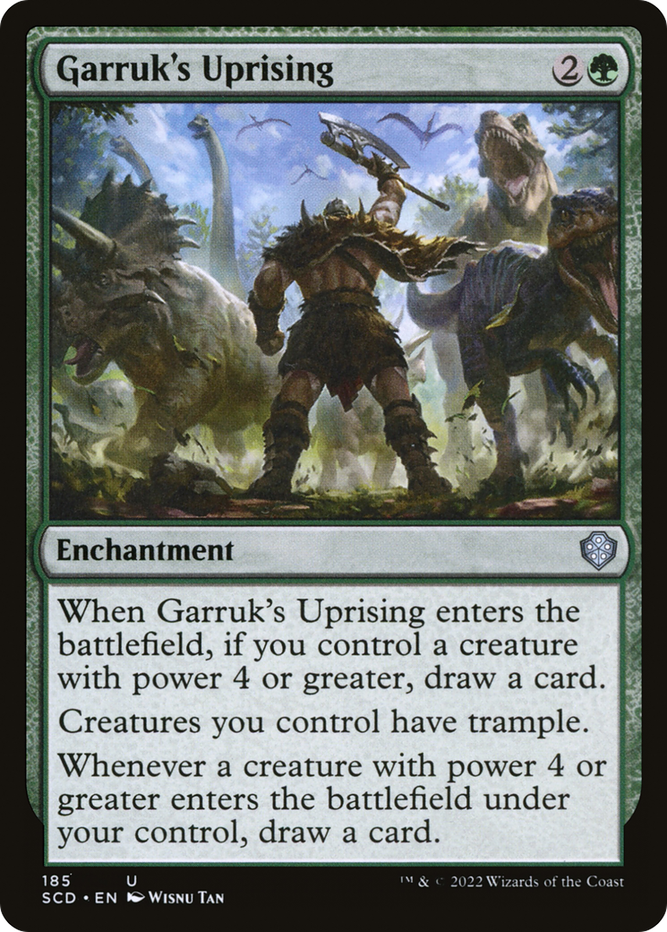 Garruk's Uprising (SCD-185) - Starter Commander Decks