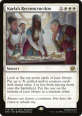 Kayla's Reconstruction (BRO-010) - The Brothers' War Foil