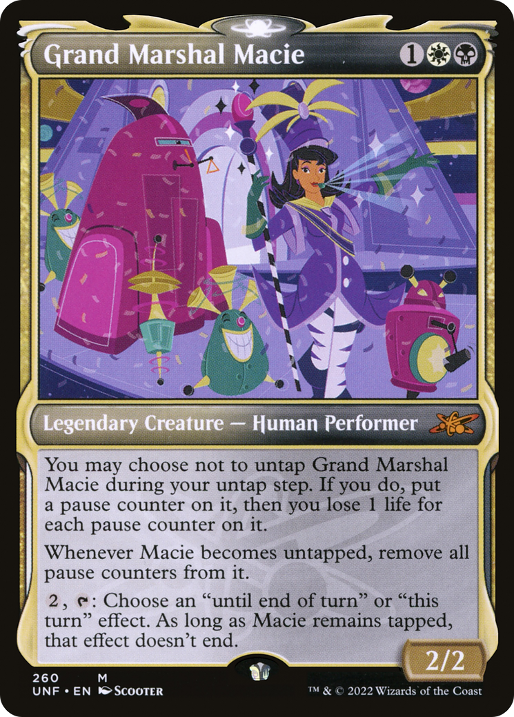 Grand Marshal Macie (UNF-260) - Unfinity: (Showcase)