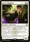 Boss's Chauffeur (PPSNC-013) - New Capenna Commander Promos Foil