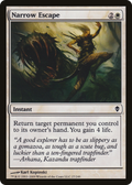 Narrow Escape (ZEN-027) - Zendikar
