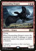 Demanding Dragon (PRE-135S) - Core Set 2019 Promos Foil