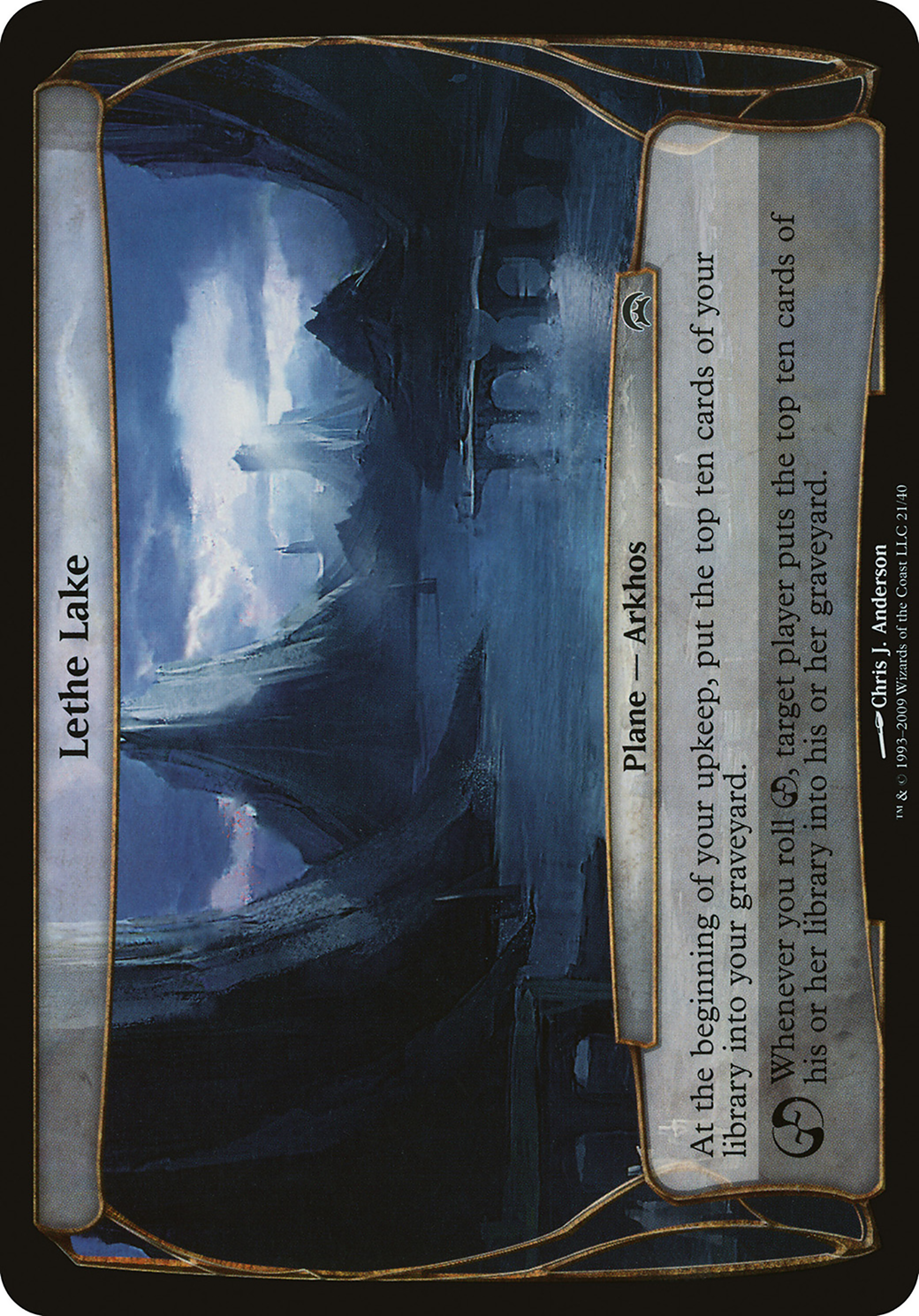 Lethe Lake (OVER-021) - Planechase Planes