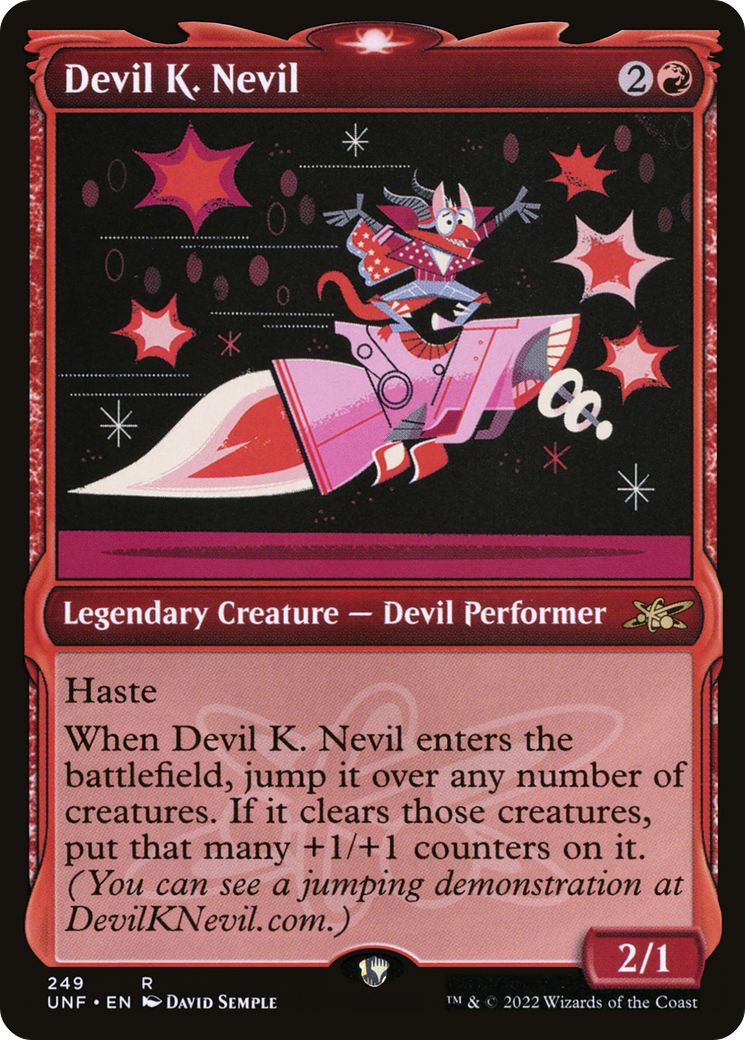 Devil K. Nevil (UNF-249) - Unfinity: (Showcase)