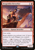 Dragonkin Berserker (PPKHM-131P) - Kaldheim Promos