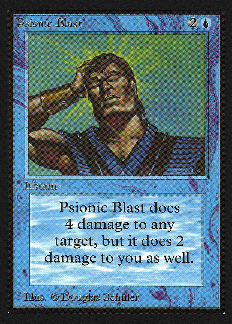 Psionic Blast (IED-075) - Intl. Collectors' Edition