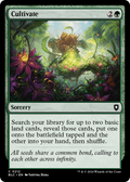 Cultivate (BLC-212) - Bloomburrow Commander