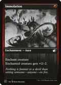 Immolation (DBL-144) - Innistrad: Double Feature Foil