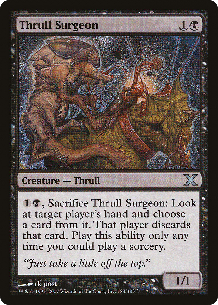 Thrull Surgeon (10E-183) - Tenth Edition
