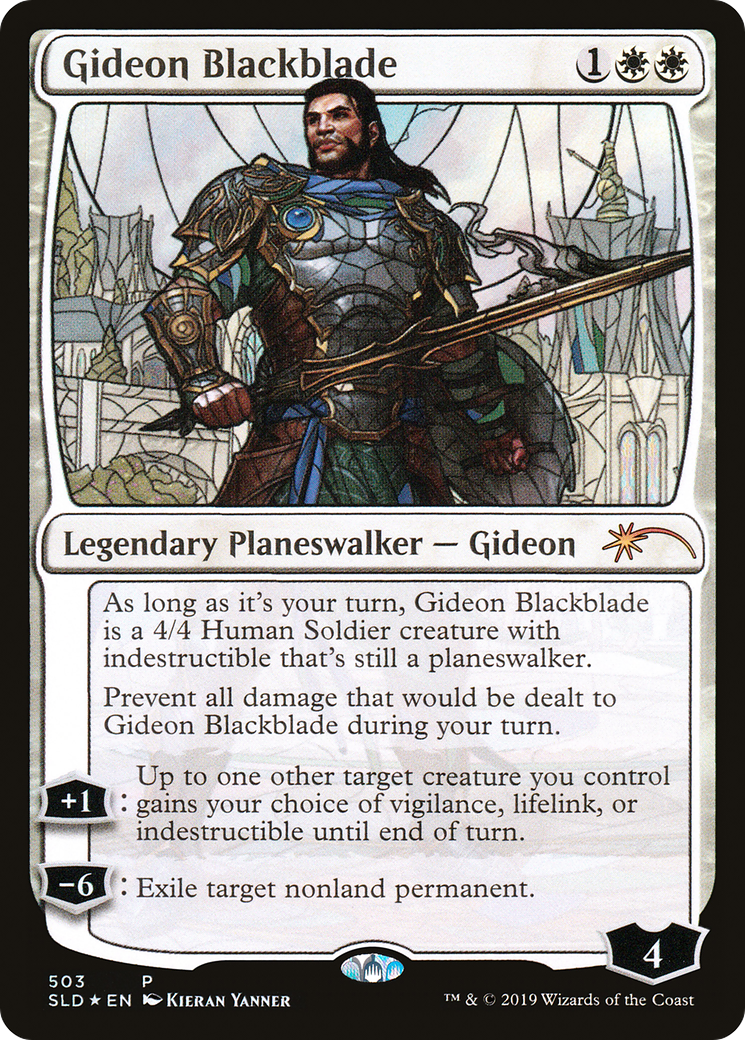 Gideon Blackblade (SLD-503) - Secret Lair Drop Foil