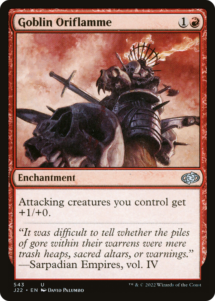 Goblin Oriflamme (J22-543) - Jumpstart 2022